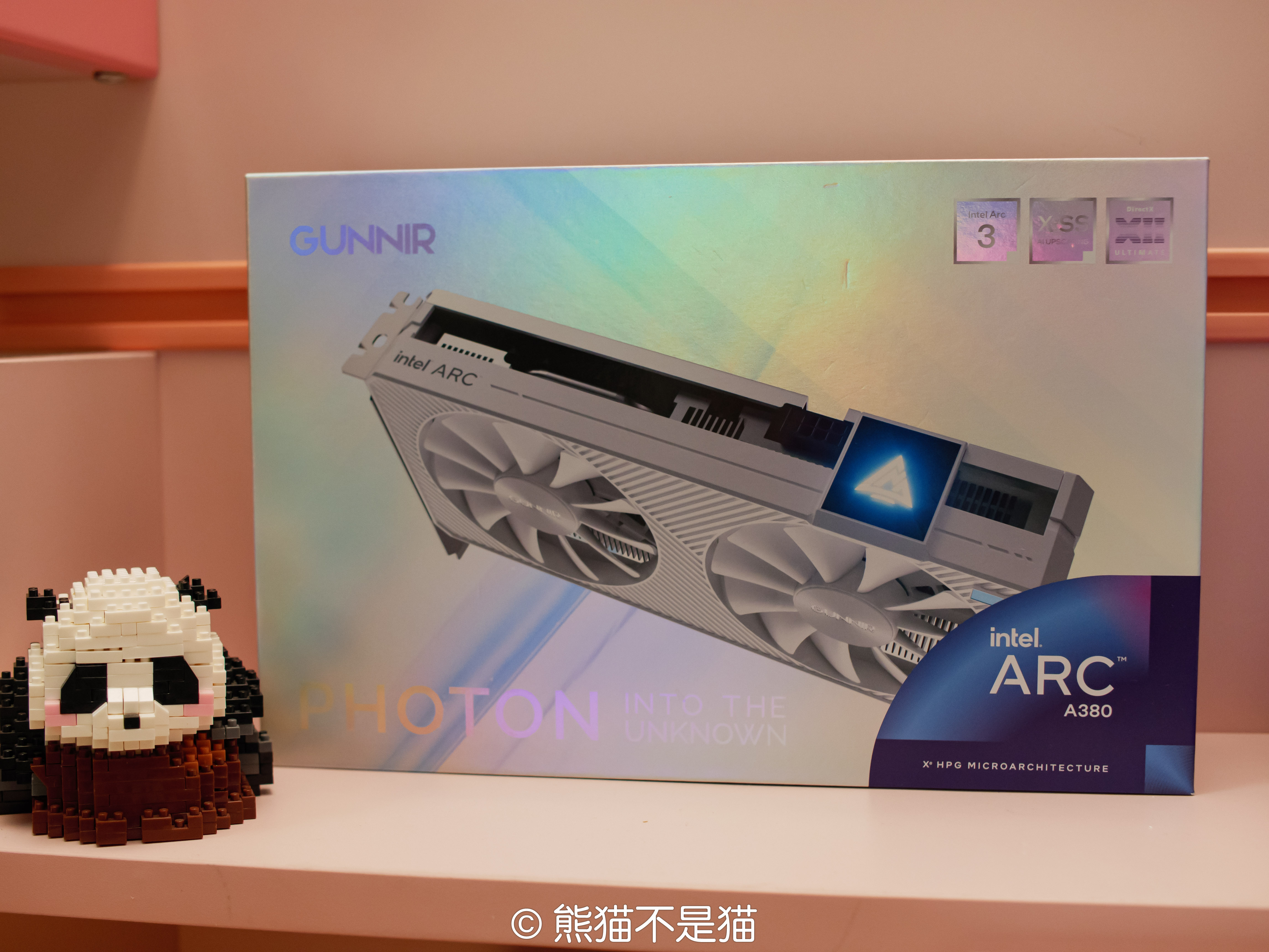 拒绝翻新，拒绝矿卡！颜值性能并存，蓝戟ARC A380 PHOTON 6GB OC W