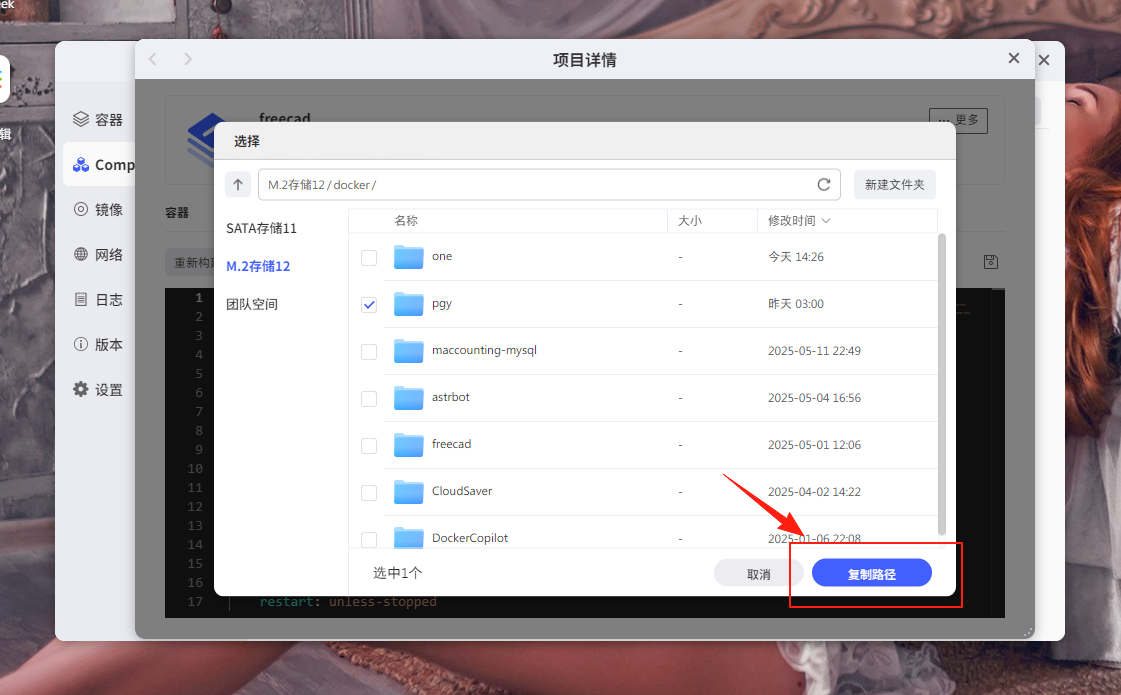 路径复制
